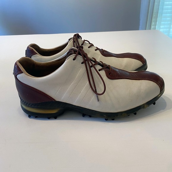 Adidas AdiPure TP Leather Men's Golf‎ Shoes Q44796 Size 7.5 - Picture 2 of 12
